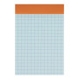 BLOC ORANGE OXFORD AGRAFE 74x105 160P OPTIK P. Q5/5