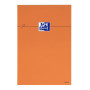 BLOC ORANGE OXFORD AGRAFE 210x315 160P OPTIK P. UNI