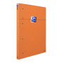 BLOC ORANGE OXFORD AGRAFE COTE 4 TROUS 225x297 160P OPTIK P. SEYES+TAG