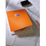 BLOC ORANGE OXFORD AGRAFE 210x315 160P OPTIK P. UNI