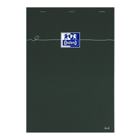 BLOC OXFORD AGRAFE 210x297 160P OPTIK P. Q5/5 GRIS