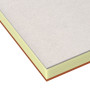 BLOC ORANGE OXFORD AGRAFE 4 TROUS 210x315 160P OPTIK P. JAUNE LIGNE 8mm+TAG