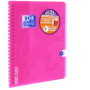 CAHIER OXFORD OPENFLEX INTEGRALE 170x220 180P OPTIK P. SEYES+TAG POLYPRO ASSORTI