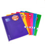 CAHIER OXFORD OPENFLEX INTEGRALE 210x297 180P OPTIK P. SEYES+TAG POLYPRO ASSORTI