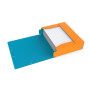 BOITE OXFORD BICOLOR 24X32 D80 CARTE LUSTREE 7/10 ASSORTI