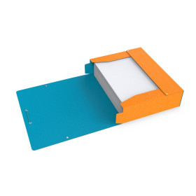BOITE OXFORD BICOLOR 24X32 D80 CARTE LUSTREE 7/10 ASSORTI