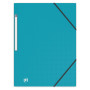 CHEMISE ELAST OXFORD MEMPHIS A4 PP BLEU TURQUOISE
