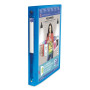 CLASSEUR OXFORD POLYVISION A4 D30 4AN -O PP TRANSLU BLEU