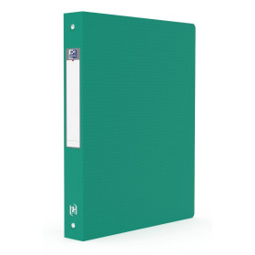 CLASSEUR OXFORD MEMPHIS A4 D40 4AN ROND PP OPAQUE VERT