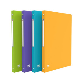 CLASSEUR OXFORD MEMPHIS A4 D20 4AN -O PP OPAQUE ASSORTI STYLE