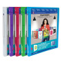 CLASSEUR OXFORD POLYVISION A4 D20 4AN -O PP TRANSLU ASSORTI