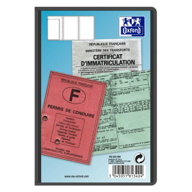 ETUI MULTIPAPIER OXFORD PVC300 NOIR