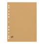 INTERCALAIRES NEUTRES TOUAREG A4 6 POSITIONS BEIGE