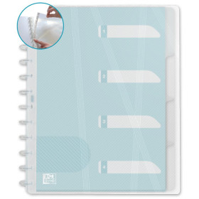PROTEGE-DOCS AMOV OXFORD HAWAI A4 30 POCH VARIOZIP PP INCOLORE
