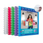 PROTEGE-DOCS AMOVIBLE OXFORD POLYVISION A4 20 POCH VARIO ZIP PP ASSORTI