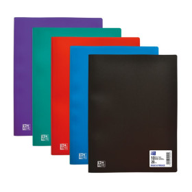 PROTEGE-DOCS OXFORD INITIAL A4 10 POCH PP ASSORTI