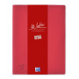 PROTEGE-DOCS OXFORD LE LUTIN A4 20 POCH PVC ROUGE CERISE