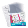 50 POCHETTE PERFOREE OXFORD SACH A4 PP50 LISSE INCOLORE