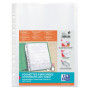 10 POCHETTE PERFOREE OXFORD SACH A4 EXT RAB PP200 LISSE INCOLORE