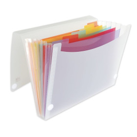 TRIEUR EXTENSIBLE OXFORD TAHITI A4 7 POSITIONS INCOLORE