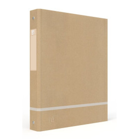 CLASSEUR OXFORD TOUAREG A4 D40 4AN RONDS CTE BLANC GIVRE