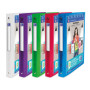 CLASSEUR OXFORD POLYVISION A4 D30 4AN-O PP TRANSLU ASSORTI PAV