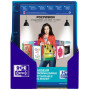 CLASSEUR OXFORD POLYVISION A4 D30 4AN-O PP TRANSLU ASSORTI PAV