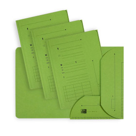 SOUS DOSSIER OXFORD ULTIMATE 2RAB A4 KR VERT x25