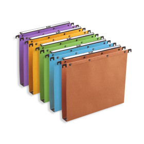 DOSSIER SUSP ELBA ULTIMATE AZO D30 A4 KRAFT ASSORTI