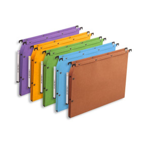 DOSSIER SUSP ELBA ULTIMATE AZV D15 A4 KRAFT ASSORTI