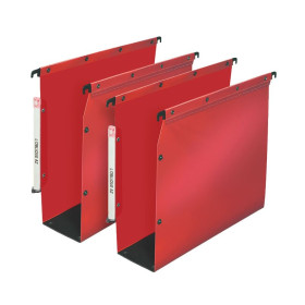 DOSSIER SUSP ELBA ULTIMATE ARMOIRE D80 A4 PP OPAQUE ROUGE