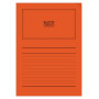 100 POCHETTE COIN A FENETRE ELCO ORDO 22x31 120G ORANGE