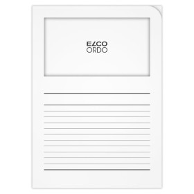 100 POCHETTE COIN A FENETRE ELCO ORDO 22x31  120G BLANC