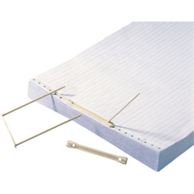 100 RELIURE. PLAST LISTING FAST BEIGE CAPACITE 6CM ECARTEMENT 7,7CM