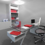 BOITE DE TRANSFERT OXFORD 34X25,5 DOS 9 TOILE ROUGE