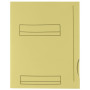 50 SOUS DOSSIER OXFORD 2RAB HV CV A4 KR JAUNE PASTEL