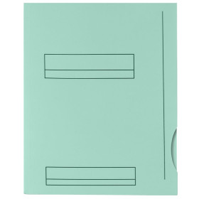 50 SOUS DOSSIER OXFORD 2RAB HV CV A4 KR VERT PASTEL