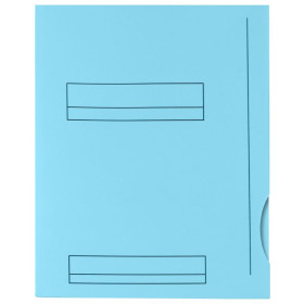 50 SOUS DOSSIER OXFORD 2RAB HV CV A4 KR BLEU PASTEL