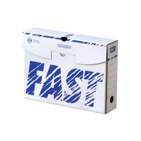 **OB** 10 BOITE D'ARCHIVAGE FAST D8 MANUEL BLANC/BLEU