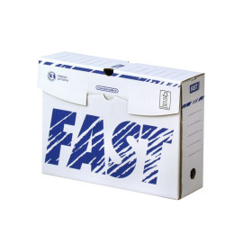 10 BOITE D'ARCHIVAGE FAST D10 MANUEL BLANC/BLEU