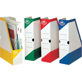 25 PORTE-REVUE FAST 33X25 DOS 8 CARTON FOND MANUEL BLEU