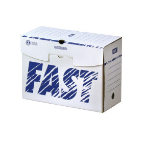 25 BOITE D'ARCHIVAGE FAST D15 MANUEL BLANC/BLEU