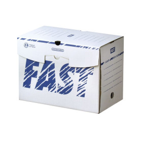 25 BOITE D'ARCHIVAGE FAST D20 MANUEL BLANC/BLEU