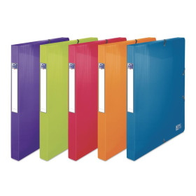 BOITE OXFORD SCHOOL LIFE 24X32 D25 PP ASSORTI