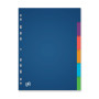 INTERCALAIRES NEUTRES OXFORD COLOR LIFE A4 6 POSITIONS PP 3/10 ASSORTI