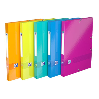 BOITE OXFORD COLOR LIFE 24X32 D25 ASSORTI