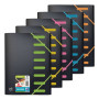 TRIEUR EXTENSIBLE OXFORD ETUDIANT A4 8 POSITIONS PP OPAQUE ASSORTI