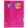 CAHIER OXFORD OPENFLEX INTEGRALE 210x297 100P SEYES+TAG POLYPRO ASSORTI