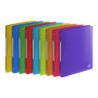 CLASSEUR OXFORD SCHOOL LIFE A4 D20 4AN ROND PP TRANSLU ASSORTI