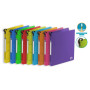 CLASSEUR OXFORD SCHOOL LIFE UP A4+ D30 4AN ROND EZ ASSORTI PAV